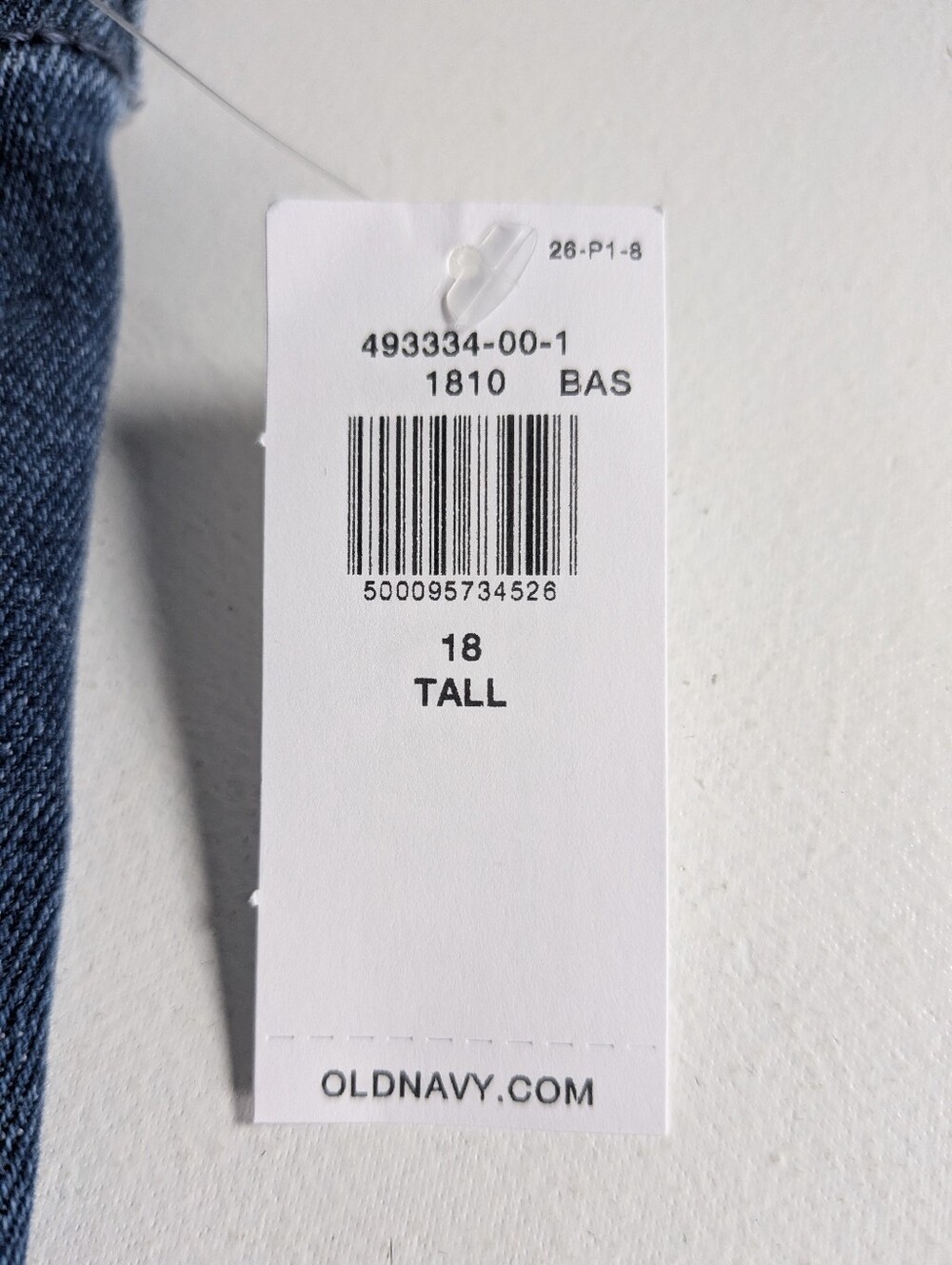 NEW Old Navy High-Rise Wow Loose Jeans Women’s Tall Size 18 Stretch Blue Denim - Picture 8 of 13